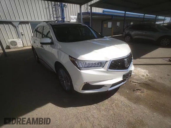2017 Acura MDX w/Technology Pkg with VIN 5FRYD4H5XHB034778, listed as a Copart auction lot 54274715 with 68,717 mi miles and Salvage Title. Bid and sale history available at carsss.com. Image 14.