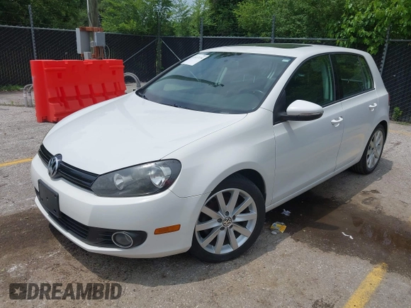 2011 Volkswagen Golf TDI z VIN WVWDM7AJ0BW152656, wystawiony jako IAAI lot #42437134 z przebiegiem 141 891 mil mil oraz . Historia ofert i sprzedaży dostępna na DreamBid. Obrazek 2.