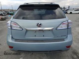 2011 Lexus RX with VIN JTJBC1BA4B2420697, listed as a Copart auction lot 43733975 with 116,160 mi miles and Salvage Title. Bid and sale history available at carsss.com. Image 6.