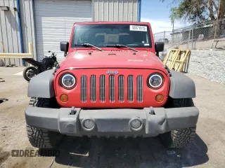 2007 Jeep Wrangler X with VIN 1J4FA241X7L111017, listed as a Copart auction lot 58871815 with 118,566 mi miles and Salvage title. Bid and sale history available at DreamBid. Image 5.