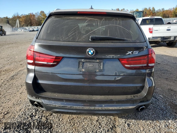 2015 BMW X5 xDrive35i with VIN 5UXKR0C52F0K52569, listed as a Copart auction lot 76691114 with 150,286 mi miles and Salvage Title. Bid and sale history available at carsss.com. Image 6.