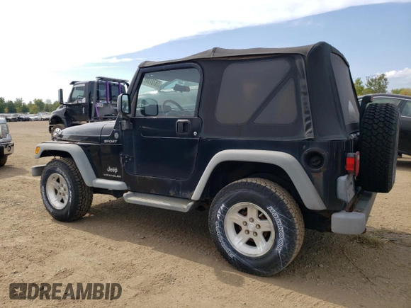 2004 Jeep Wrangler Sport with VIN 1J4FA49S74P746746, listed as a Copart auction lot 72678754 with 109,808 mi miles and Clean Title. Bid and sale history available at carsss.com. Image 2.