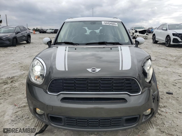 2014 MINI Cooper Countryman S with VIN WMWZC3C53EWT00673, listed as a Copart auction lot 44454065 with 76,561 mi miles and Salvage Title. Bid and sale history available at carsss.com. Image 5.