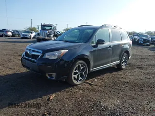 2015 Subaru Forester 2.0XT Touring with VIN JF2SJGUC0FH516972, listed as a IAAI auction lot 41483033 with 103,970 mi miles. Bid and sale history available at carsss.com. Image 17.