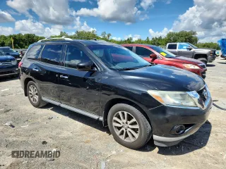 2015 Nissan Pathfinder S with VIN 5N1AR2MN6FC651888, listed as a Copart auction lot 63422955 with 217,197 mi miles and Clean title. Bid and sale history available at DreamBid. Image 4.