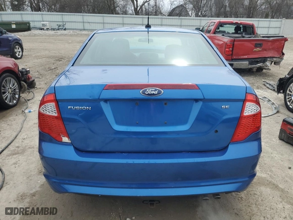2011 Ford Fusion SE with VIN 3FAHP0HA6BR231540, listed as a Copart auction lot 51189835 with 159,969 mi miles and Non Repairable. Bid and sale history available at carsss.com. Image 6.