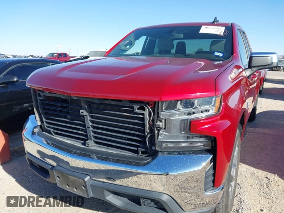 2019 Chevrolet Silverado 1500 LT with VIN 1GCRWCEKXKZ255397, listed as a IAAI auction lot 41131820 with 50,735 mi miles and . Bid and sale history available at DreamBid. Image 6.