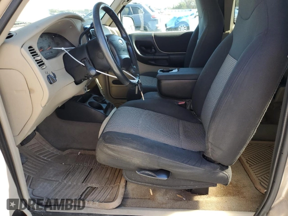 2003 Ford Ranger XL Fleet with VIN 1FTYR44V63PA89770, listed as a Copart auction lot 42610865 with 75,339 mi miles and Salvage title. Bid and sale history available at DreamBid. Image 7.