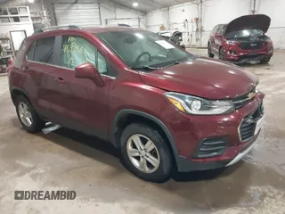 2017 Chevrolet Trax LT with VIN 3GNCJPSB9HL184572, listed as a IAAI auction lot 41692581 with 86,656 mi miles. Bid and sale history available at carsss.com. Image 1.