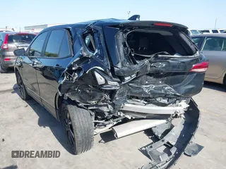 2024 Chevrolet Equinox LS with VIN 3GNAXHEGXRL181622, listed as a IAAI auction lot 41857249 with 46,940 mi miles and . Bid and sale history available at DreamBid. Image 3.