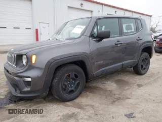 2019 Jeep Renegade Sport with VIN ZACNJBAB9KPJ85545, listed as a IAAI auction lot 41542944 with 66,864 mi miles and . Bid and sale history available at DreamBid. Image 2.