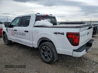 2024 Ford F-150 STX with VIN 1FTEW2LP8RKD86855, listed as a Copart auction lot 49816755 with 18,361 mi miles and Salvage Title. Bid and sale history available at carsss.com. Image 2.