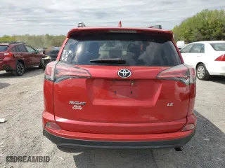 2017 Toyota RAV4 LE with VIN 2T3ZFREV9HW349373, listed as a Copart auction lot 52863595 with 159,617 mi miles and Salvage Title. Bid and sale history available at carsss.com. Image 6.