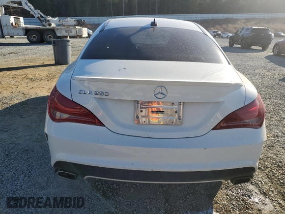2014 Mercedes-Benz CLA 250 with VIN WDDSJ4EB8EN151594, listed as a Copart auction lot 42098295 with 120,294 mi miles and Salvage title. Bid and sale history available at DreamBid. Image 6.