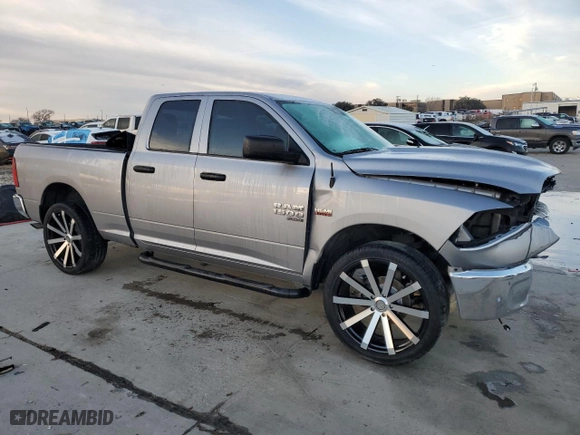 2019 Ram 1500 Classic Express with VIN 1C6RR7FT1KS715942, listed as a Copart auction lot 88572185 with 62,941 mi miles and Salvage Title. Bid and sale history available at carsss.com. Image 4.