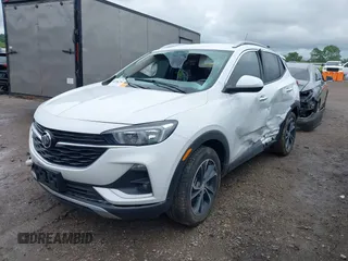 2023 Buick Encore GX Select with VIN KL4MMDS28PB154198, listed as a IAAI auction lot 42206254 with 23,392 mi miles and . Bid and sale history available at DreamBid. Image 16.
