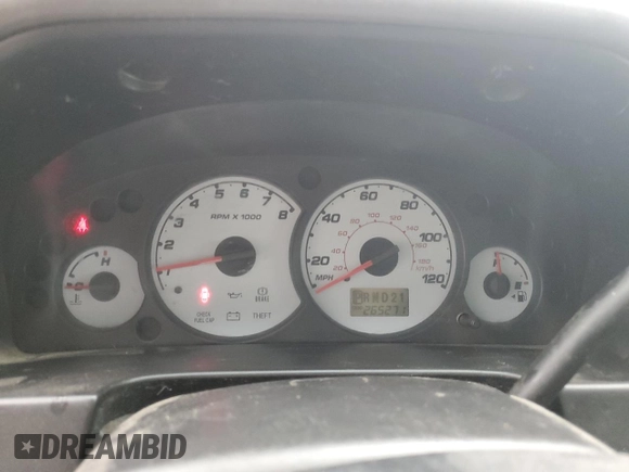 2001 Ford Escape XLS with VIN 1FMYU01191KA29996, listed as a Copart auction lot 86362534 with 265,271 mi miles and Salvage title. Bid and sale history available at DreamBid. Image 9.