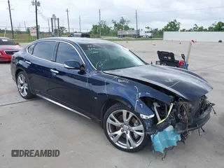 2017 Infiniti Q70 3.7 with VIN JN1BY1PR0HM210469, listed as a IAAI auction lot 42149004 with 105,840 mi miles and . Bid and sale history available at DreamBid. Image 1.