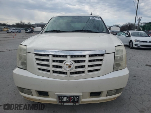 2009 Cadillac Escalade z VIN 1GYFC53259R123551, wystawiony jako Copart lot #50947345 z przebiegiem 263 763 mil mil oraz Czysty tytuł • Clean title. Historia ofert i sprzedaży dostępna na DreamBid. Obrazek 5.