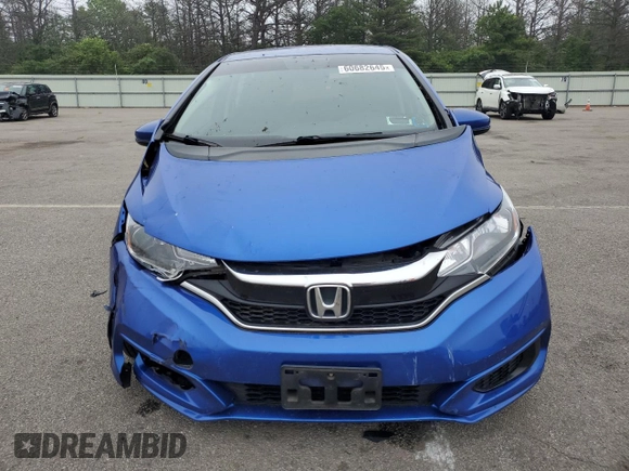 2019 Honda Fit LX with VIN 3HGGK5H46KM749562, listed as a Copart auction lot 60682645 with 45,426 mi miles and Salvage title. Bid and sale history available at DreamBid. Image 5.