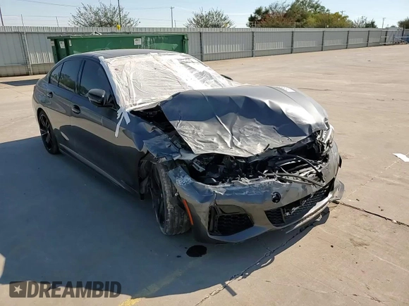 2022 BMW 3 Series M340i with VIN 3MW5U7J07N8C42022, listed as a Copart auction lot 70866414 with 0 mi miles and Salvage Title. Bid and sale history available at carsss.com. Image 11.