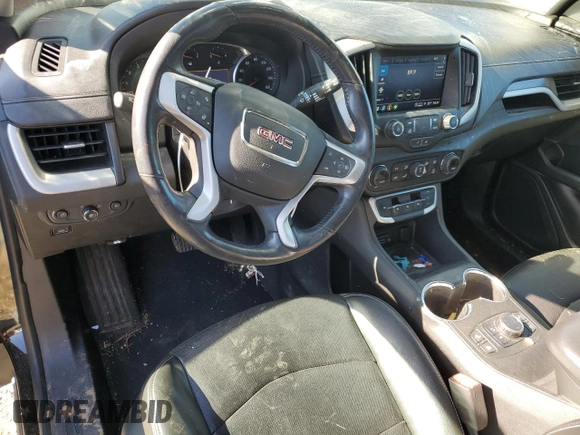 2022 GMC Terrain SLT with VIN 3GKALVEV8NL184969, listed as a Copart auction lot 46260745 with 63,123 mi miles and Salvage Title. Bid and sale history available at carsss.com. Image 8.