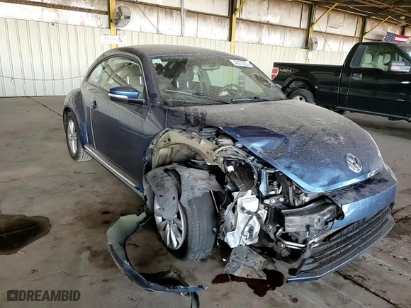 2019 Volkswagen Beetle S with VIN 3VWFD7AT5KM709245, listed as a Copart auction lot 45372205 with 0 mi miles and Salvage Title. Bid and sale history available at carsss.com. Image 10.