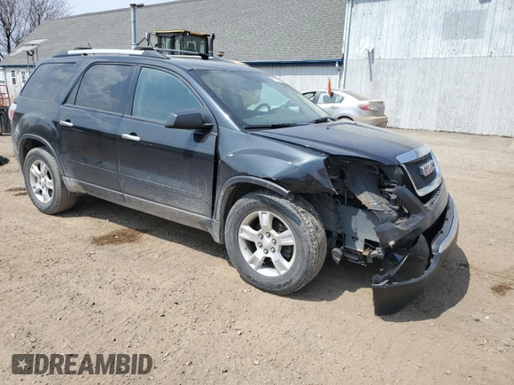 2012 GMC Acadia SLE z VIN 1GKKVPED4CJ287232, wystawiony jako Copart lot #54753665 z przebiegiem 173 052 mil mil oraz Czysty tytuł • Clean title. Historia ofert i sprzedaży dostępna na DreamBid. Obrazek 4.