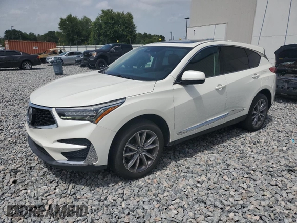 2019 Acura RDX Technology with VIN 5J8TC2H56KL041610, listed as a Copart auction lot 59875065 with 76,940 mi miles and Non repairable. Bid and sale history available at DreamBid. Image 1.