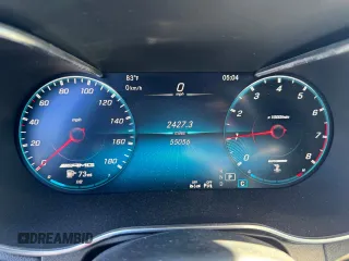 2020 Mercedes-Benz GLC with VIN W1N0G6EB8LF760129, listed as a Copart auction lot 53760095 with 55,056 mi miles and Clean Title. Bid and sale history available at carsss.com. Image 9.