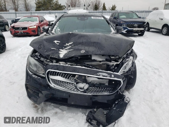 2018 Mercedes-Benz E-Class E 400 with VIN WDD1J6GB6JF022911, listed as a Copart auction lot 43603415 with 65,522 mi miles and Salvage Title. Bid and sale history available at carsss.com. Image 5.
