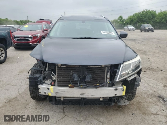 2014 Nissan Pathfinder Platinum with VIN 5N1AR2MN1EC682836, listed as a Copart auction lot 58405845 with 129,559 mi miles and Salvage title. Bid and sale history available at DreamBid. Image 5.