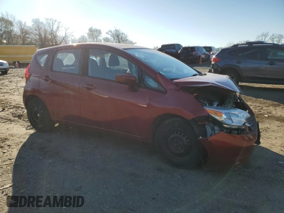 2016 Nissan Note S with VIN 3N1CE2CP2GL397651, listed as a Copart auction lot 82024324 with 124,053 mi miles and Non Repairable. Bid and sale history available at DreamBid. Image 4.