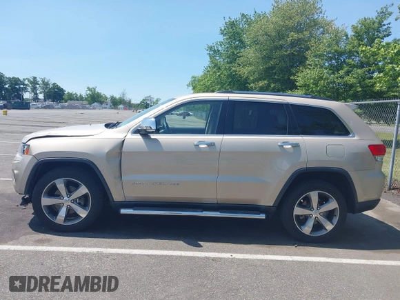 2014 Jeep Grand Cherokee Limited with VIN 1C4RJFBG9EC280315, listed as a IAAI auction lot 42400346 with 103,564 mi miles and . Bid and sale history available at DreamBid. Image 14.