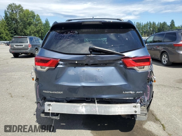 2018 Toyota Highlander Limited с VIN 5TDDZRFH2JS808454, выставлен на аукционе Copart как лот 64466025 с пробегом 77 291 миль миль и Списание • Salvage title. История ставок и продаж доступна на DreamBid. Изображение 6.