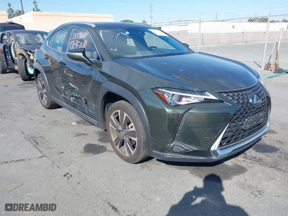2020 Lexus UX with VIN JTHX3JBH6L2024213, listed as a IAAI auction lot 41637871 with 51,921 mi miles. Bid and sale history available at carsss.com. Image 1.