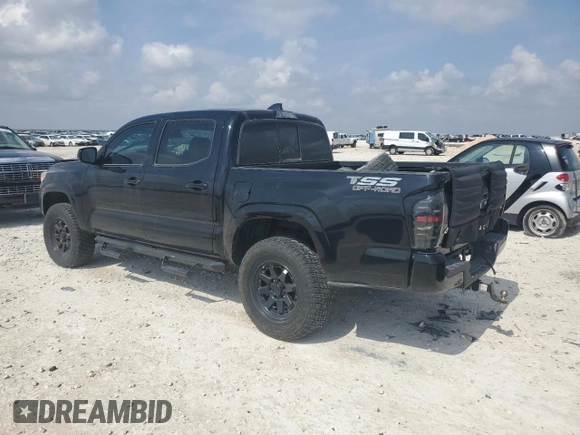 2023 Toyota Tacoma 4WD SR with VIN 3TMCZ5AN0PM636872, listed as a Copart auction lot 47547145 with 16,539 mi miles and Salvage Title. Bid and sale history available at carsss.com. Image 2.