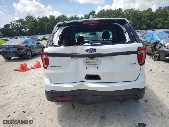 2016 Ford Utility Police Interceptor with VIN 1FM5K8ARXGGB96814, listed as a Copart auction lot 63954924 with 122,590 mi miles and Non Repairable. Bid and sale history available at carsss.com. Image 6.