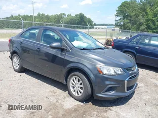2017 Chevrolet Sonic LT with VIN 1G1JD5SB6H4154391, listed as a IAAI auction lot 42581620 with 83,073 mi miles and . Bid and sale history available at DreamBid. Image 1.