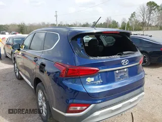 2020 Hyundai Santa Fe SE with VIN 5NMS23AD6LH174584, listed as a IAAI auction lot 41813950 with 107,852 mi miles. Bid and sale history available at carsss.com. Image 20.