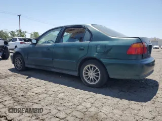 2000 Honda Civic VP z VIN 2HGEJ6619YH556175, wystawiony jako Copart lot #57518555 z przebiegiem 153 087 mil mil oraz Czysty tytuł • Clean title. Historia ofert i sprzedaży dostępna na DreamBid. Obrazek 2.