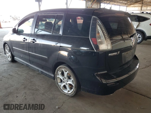 2009 Mazda 5 Sport with VIN JM1CR293090328043, listed as a Copart auction lot 53914955 with Not provided miles and Salvage title. Bid and sale history available at DreamBid. Image 2.