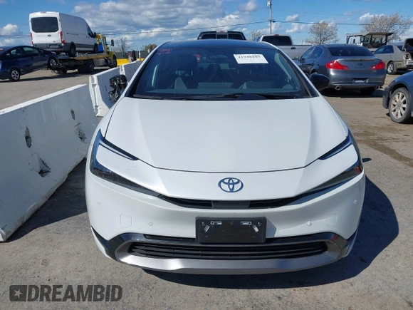2023 Toyota Prius LE with VIN JTDACAAUXP3012538, listed as a IAAI auction lot 41948103 with 33,338 mi miles and . Bid and sale history available at DreamBid. Image 12.