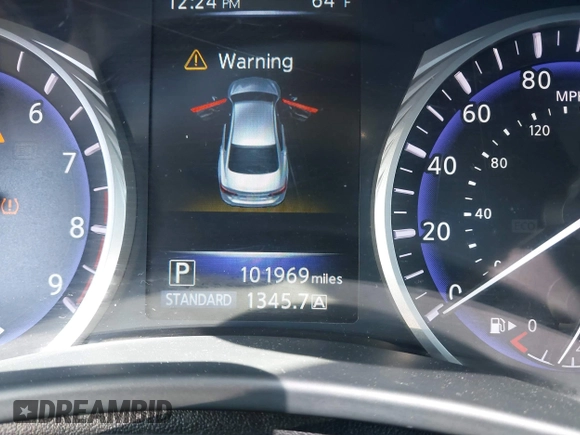 2015 Infiniti Q50 Premium with VIN JN1BV7AR2FM411095, listed as a IAAI auction lot 41932965 with 101,969 mi miles. Bid and sale history available at carsss.com. Image 16.