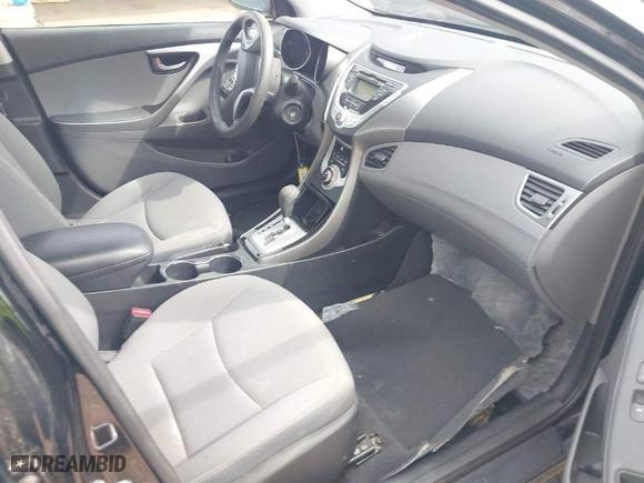 2011 Hyundai Elantra GLS PZEV with VIN 5NPDH4AEXBH019561, listed as a IAAI auction lot 41727109 with 84,982 mi miles. Bid and sale history available at carsss.com. Image 5.