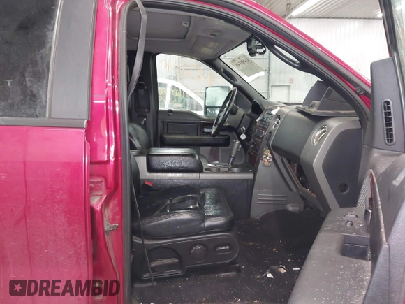 2008 Ford F-150 XLT with VIN 1FTPW14V28FA71170, listed as a IAAI auction lot 41456540 with 157,281 mi miles. Bid and sale history available at carsss.com. Image 5.