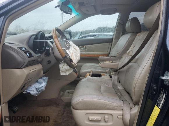 2007 Lexus RX 350 with VIN 2T2GK31U67C015996, listed as a Copart auction lot 45738915 with 263,995 mi miles and Salvage Title. Bid and sale history available at DreamBid. Image 7.