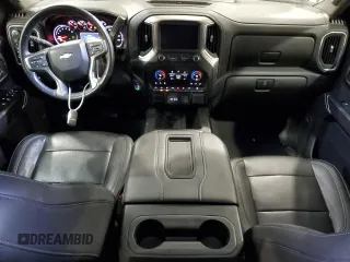 2020 Chevrolet Silverado 1500 LTZ with VIN 3GCUYGED7LG372739, listed as a Copart auction lot 50823385 with 57,607 mi miles and Salvage Title. Bid and sale history available at DreamBid. Image 8.