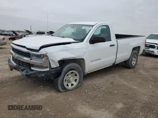 2018 Chevrolet Silverado 1500 Work Truck with VIN 1GCNCNEH4JZ290572, listed as a Copart auction lot 43620335 with 120,194 mi miles and Salvage Title. Bid and sale history available at DreamBid. Image 1.