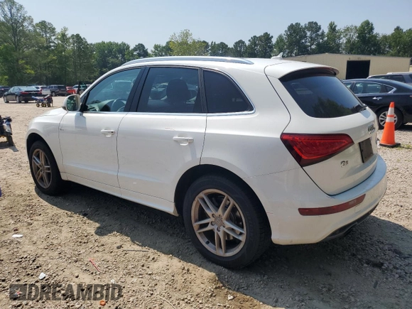 2014 Audi Q5 Premium Plus with VIN WA1DGAFP1EA087006, listed as a Copart auction lot 62254395 with 80,923 mi miles and Salvage title. Bid and sale history available at DreamBid. Image 2.